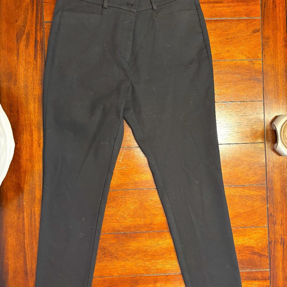 LOFT-CURVY BLACK PANT SIZE 8